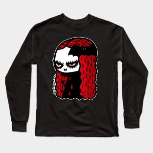 Red vampire girl Long Sleeve T-Shirt